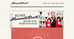 Desktop Screenshot of mammothbooth.com