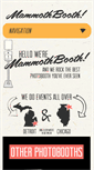 Mobile Screenshot of mammothbooth.com